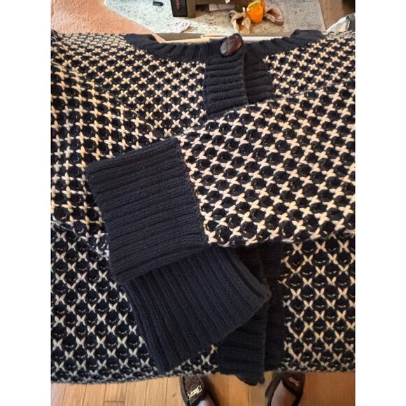 L.L. Bean Cardigan Sweater Blue Woman’s Large Country Classic - Picture 3 of 9